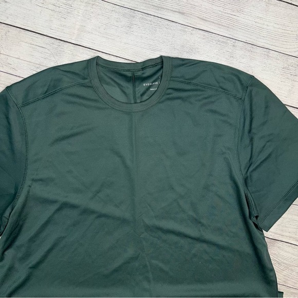 Everlane Uniform NWOT Men's Sports Tee -Short Sleeve T-shirt  Green Size Large - Picture 7 of 7